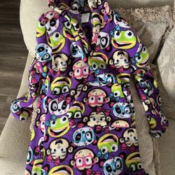 Girls Cozy Robe Size 7