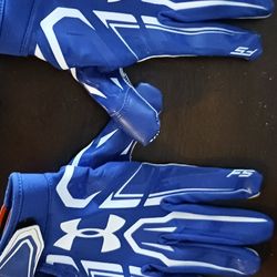Under Armour Batting Gloved Size Xl Blue