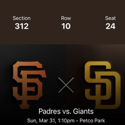 Padres Vs Giants 