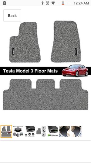 Tesla Model 3 Floor Mats For Sale In Corona Ca Offerup