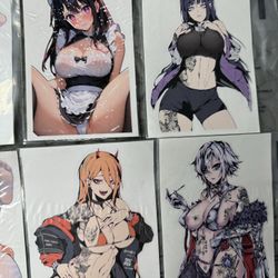 Anime Waifu Stickers 