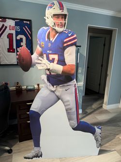 Josh Allen Buffalo Bills Life size cardboard cutout