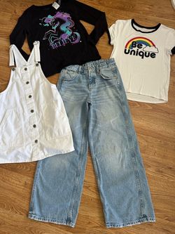 Girl’s Bundle Size 10-12 Zara, Justice, Childrens Place