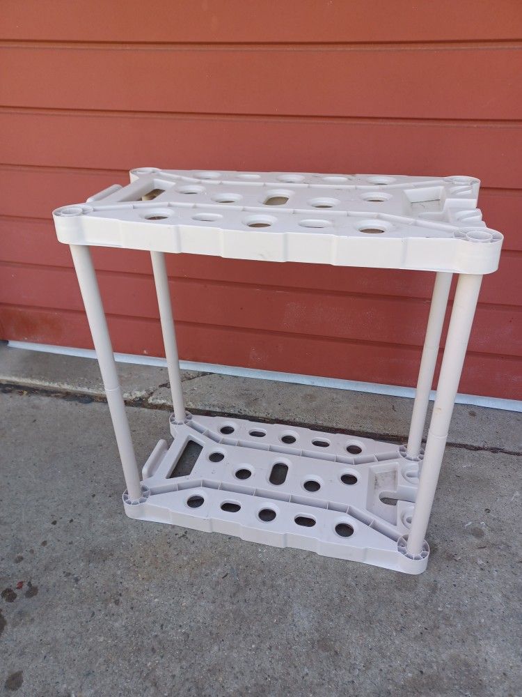 Plastic Garden Tool Organizing Rack