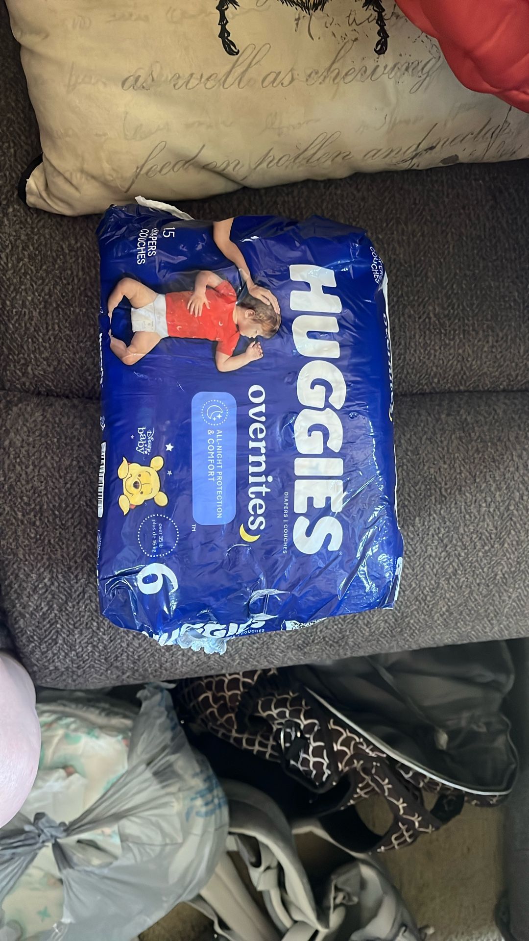 Huggies Overnites Size 6