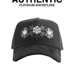 Barbas Platinum Snowflake Hat