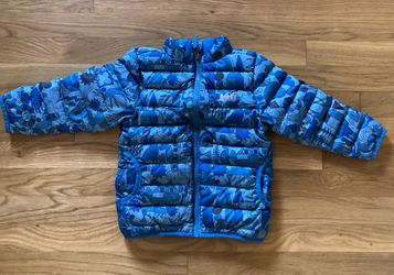 Toddler Boy Reversible Down Jacket - size 4T
