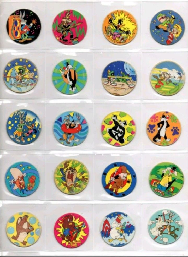 Tazos Looney tunes 1994 complete collection