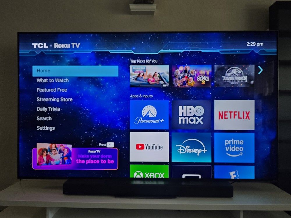 TCL 75" QLED 4K Smart