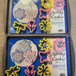 2 Spring Cookie Baking Sets