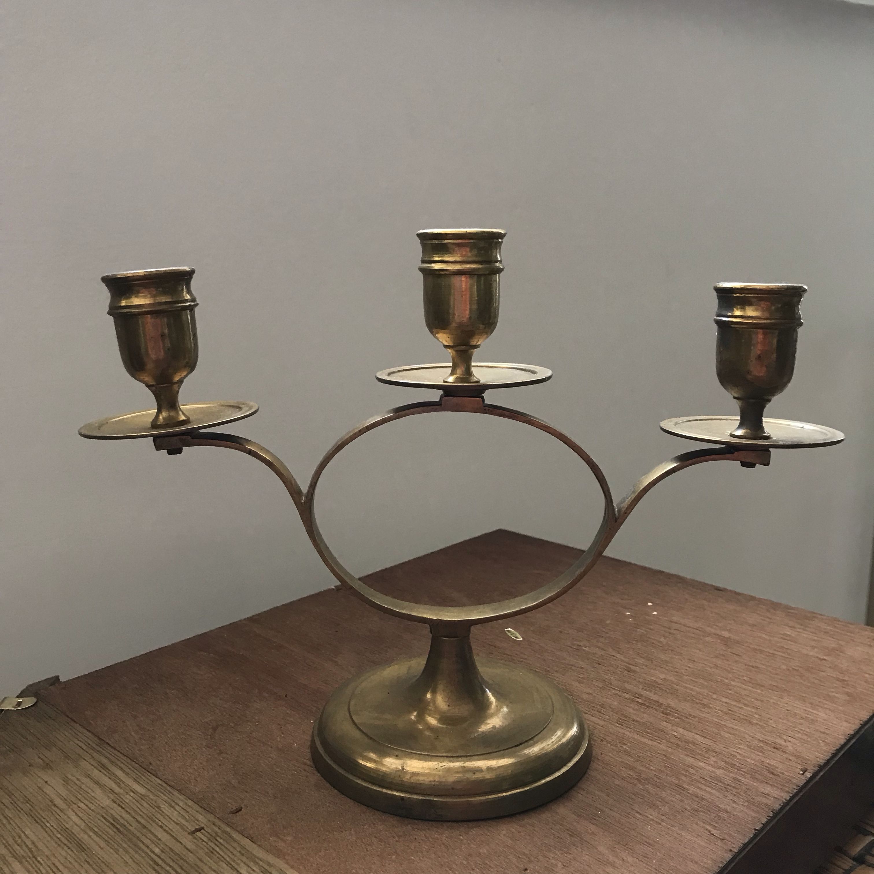 Vintage Brass Candelabra