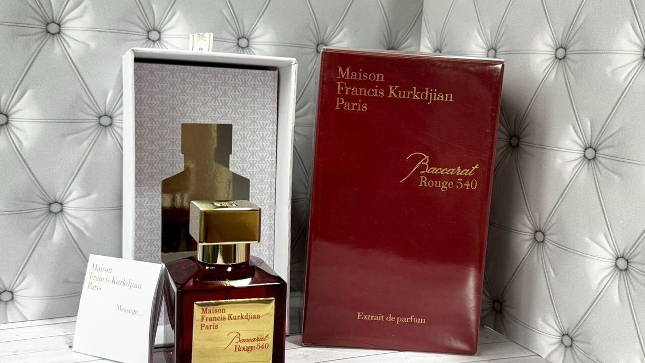 Baccarat Rouge 540 (Maison Francis Kurkdjian)