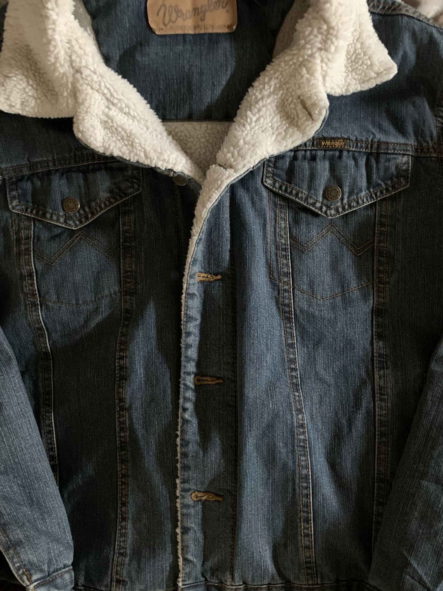 Sherpa Lined Denim Jacket