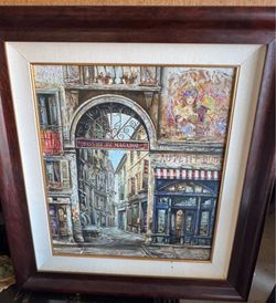 Vadik Suljakov “Passage du Magador” Limited Edition Framed Art