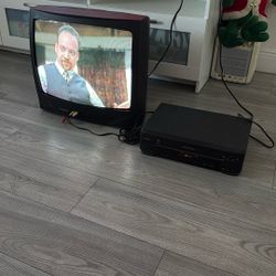 TV 27 “ VHS And DVD 
