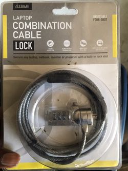 Laptop Security Combination Lock