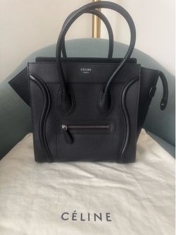 Céline Paris Mini Luggage Tote Bag