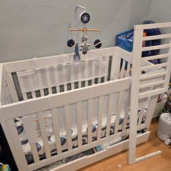 Baby Crib White