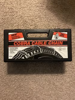 Cobra Cable Tire Chain 13” 14” 15”