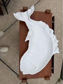 Vintage fish dish platter