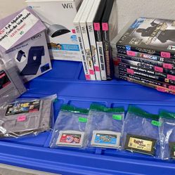 PS3, Wii, Gameboy Advance, SNES Games And Accessories 