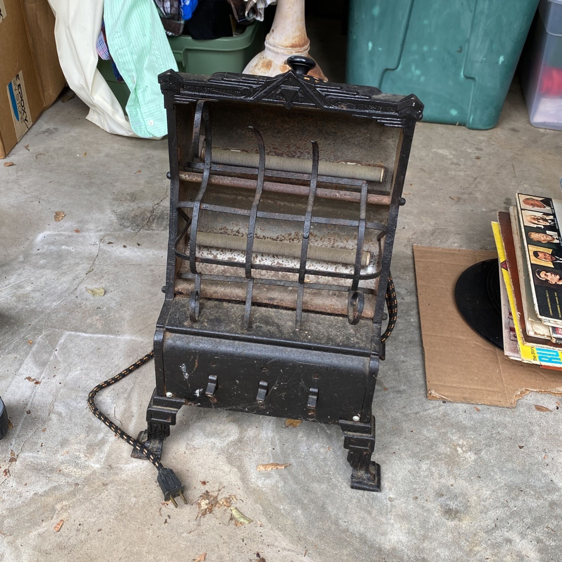 Antique Markel Decorative Gas Heater