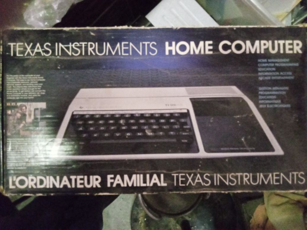 Texas Instruments Home Computer Ti-99/4a
