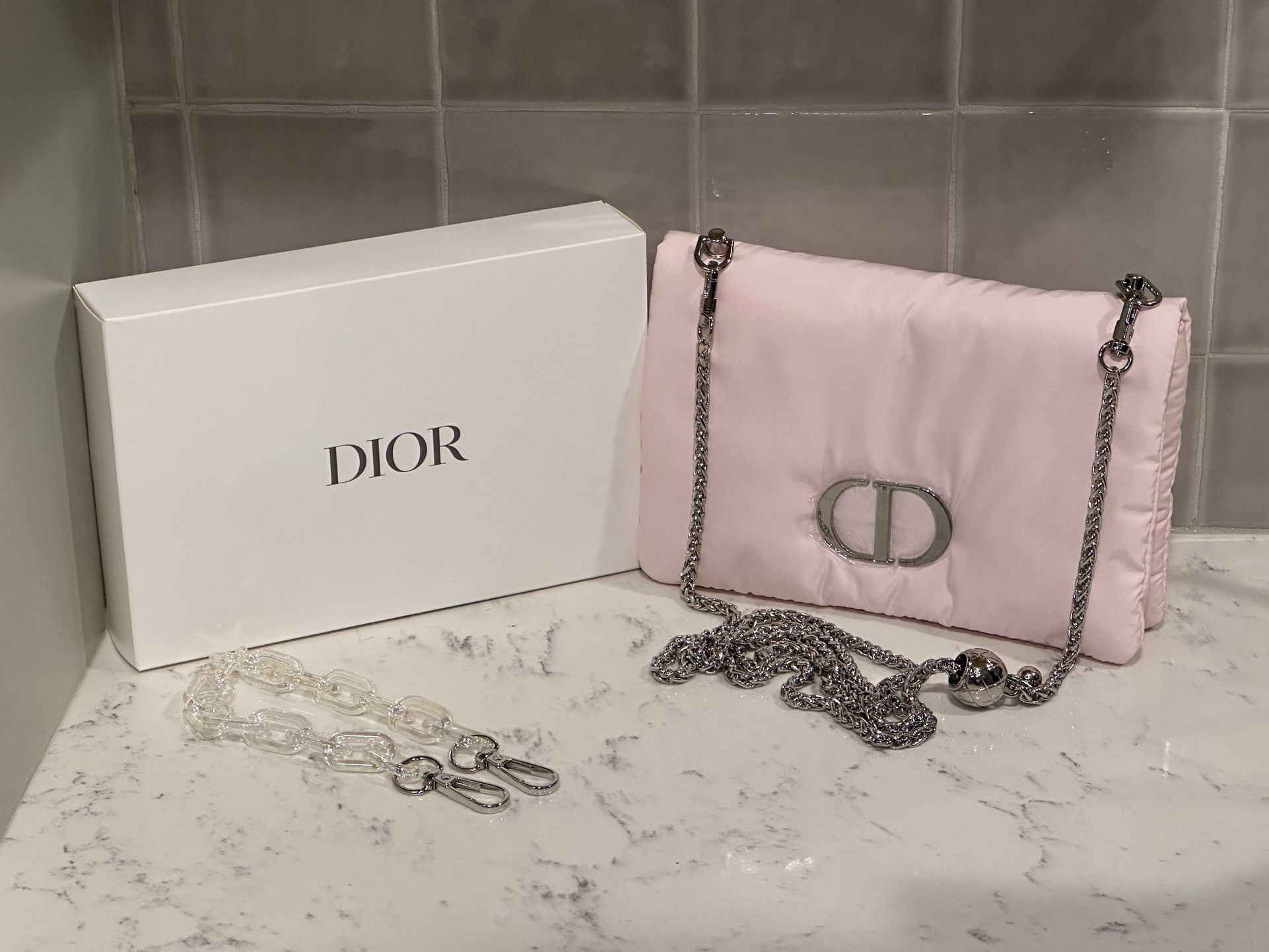 New Christian Dior Beauty Crossbody And Wristlet Bag