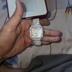 CARTIER SANTOS BUZZDOWN WATCH