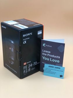 Sony FE 24-70mm f2.8 GMII