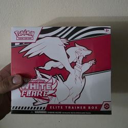 White Flare ETB sealed POKÉMON 