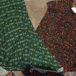 Two Brand New With Tags  Lularoe Medium Maxi Skirts 