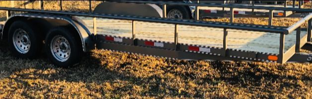 20 ft trailer round tubing