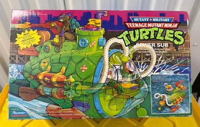 Vintage TMNT Sewer Sub Complete with Box #2