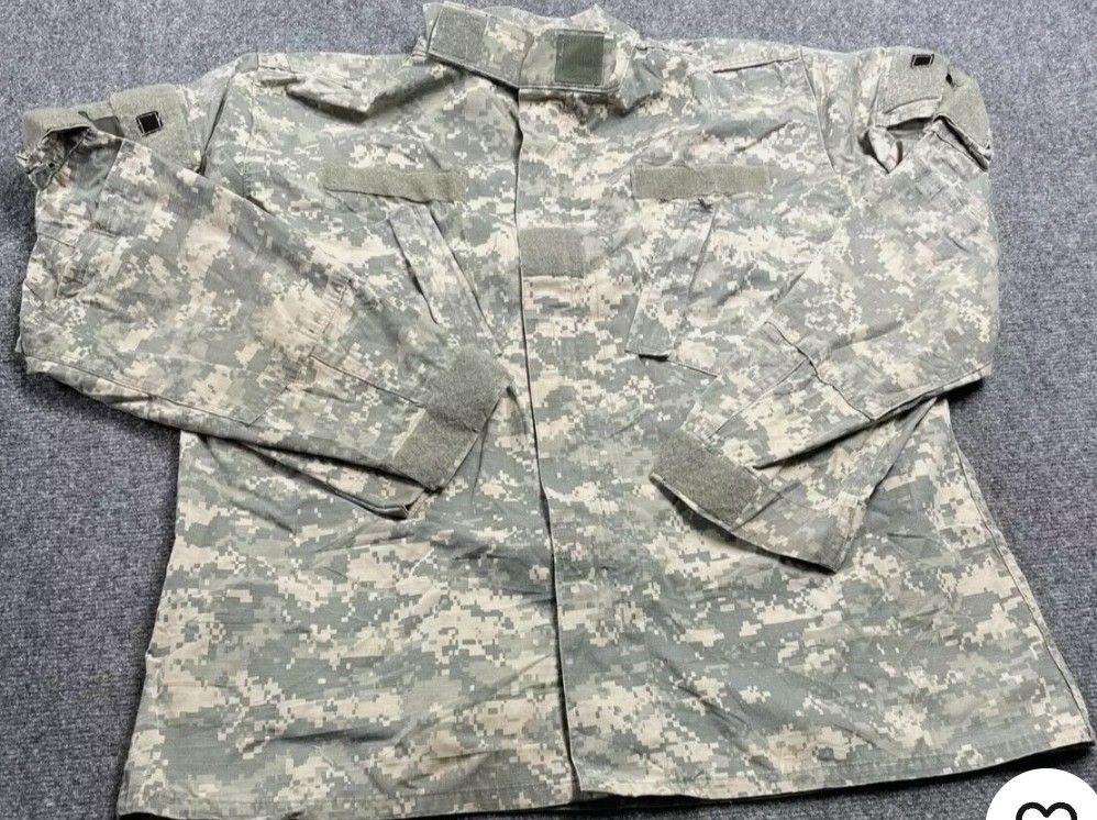 Army US Military Camo Jacket And Cargo Pants