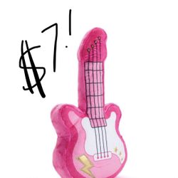 FAO Schwarz 10” Glam Guitar Toy Plush