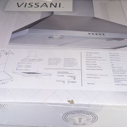 30 in. W Convertible Wall Mount Range Hood with 2 Charcoal Filters in Stainless Steel