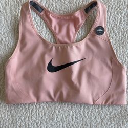 New Nike Sports Bra, pink, small