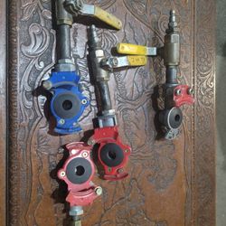 4 Midland-grau Aluminum (1/2") Quick Disconnect Coupling Half Gladhands.