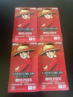 Carry On His Will, One Piece Booster Pack