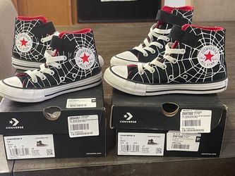 Spiderman converse size 11 and 1