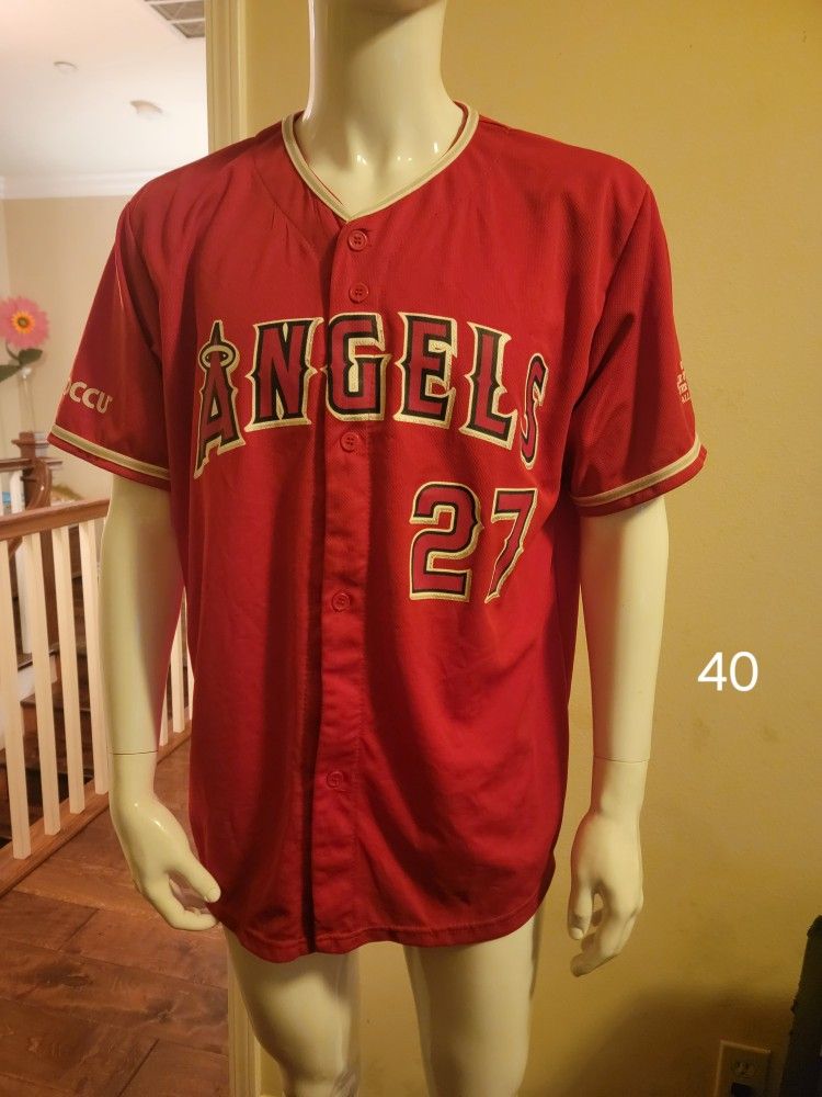 Angels Jersey #27 Trout 