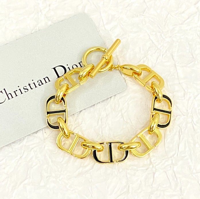 Dior CD Letter Chain Bracelet