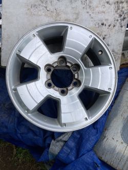 Just one Rim toyota 17”alone; with no tire or with tire 2007 Toyota Tacoma