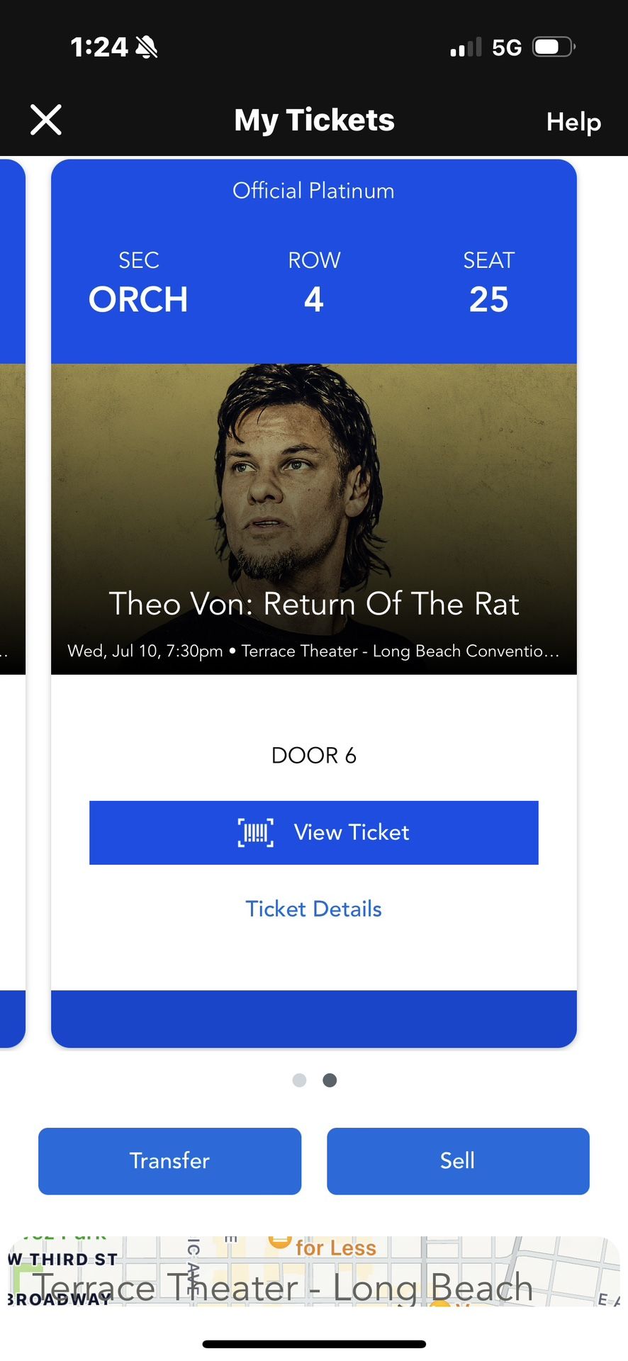 Theo Von Long Beach Tonight 7/10