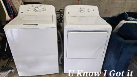 GE washer and dryer