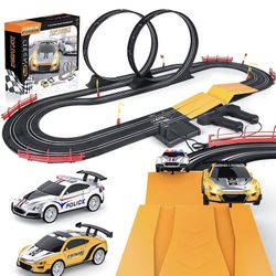 Electric High-Speed Slot Car Race