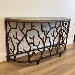 Farmhouse Coral Console
