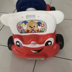 Laugh & Learn 3-In-1 Smart Car, Baby Walker & Toddler Ride-On Toy Children Toy  Buckle up and take the wheel, baby! The Laugh & Learn® 3-in-1 Smart Ca