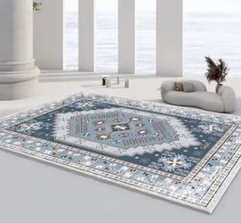 Area Rug  8x10  Machine Washable CHOSHOME NEW